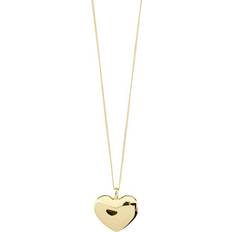 Guld hjerte halskæde Pilgrim 60233-2001 SOPHIA Heart Pendant Necklace