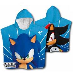 Toallas de bebé Sega Poncho toalla Sonic The Hedgehog microfibra