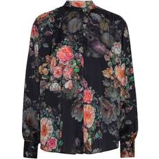 Karmamia cornelia shirt Karmamia Copenhagen Cornelia Skjorte Daisy Noir Tea Rose