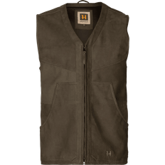 Bruna - Skinn Västar Härkila Men's Pro Hunter Leather Vest, 52, Willow Green