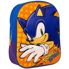 Multicolore Zaini da trekking Cerda Zaino Scuola 3d Sonic Arancio Azzurro 25 X 31 X 9 Cm