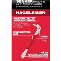 Milwaukee Crowbars Milwaukee 12 Nail Puller 4932478251 Crowbar