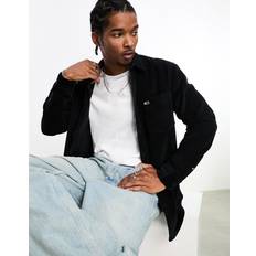 Tommy Jeans Fløjlsskjorte, Sort