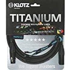 Klotz TI-M1000 Titanium StarQuad XLR Cable, 10m