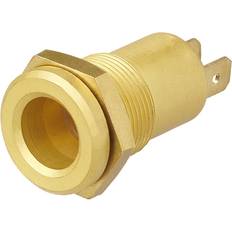 Proplus Indbygningsstik DIN 12V Messing