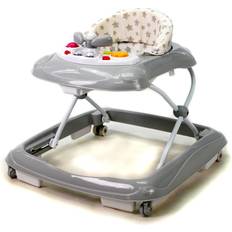 Baby gåstol Asalvo Walking Chair Baby, Grey Stars