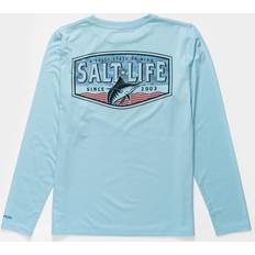 Boys' Sea to Sea Swim Rashguard Sky Blue