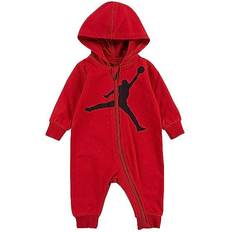 Poliestere Tute intere Jordan JDB HBR Jumpman Hooded Coverall Bodies & Jumpers - Rosso/Nero