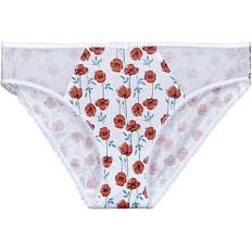 Generous Organic Cotton Knickers - Imprime Poppy