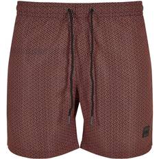 Urban Classics Pattern Swim Shorts Badeshort navy