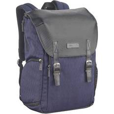 Kameraväskor Cullmann Bristol Daypack 600 dunkelblau, ryggsäck med ryggsäck anteckningsbok-Fach, vintage
