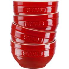 Staub Skålar Staub - Serveringsskål 12cm 4st 0.4L