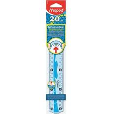 Kontorartikler Maped Flex Plast Blå 20 cm 1 stk