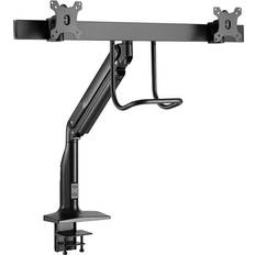 Hagor Elite Screens HA Gaslift Arm Dual Fuldt Mobilt Monitorbordbeslag VESA 100 x 100 mm