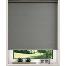 Grey Roller Blinds New Edge Blinds Thermal Blackout 120x175cm