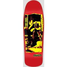 Santa Cruz Knox Punk Reissue 9.875" Skateboard Deck red Uni