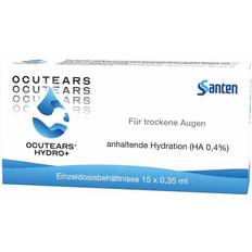 Kontaktlinsenzubehör Santen OCUTEARS Hydro+ Augentropfen Einzeldosispipetten 15x0.35 Milliliter