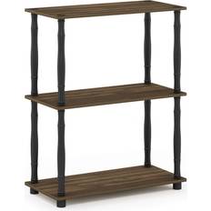 Furinno Shelves Furinno Turn-N-Tube 3-Tier Compact Book Shelf