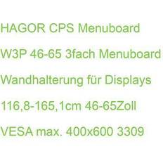 46 tv Hagor CPS Menuboard W3P 46-65