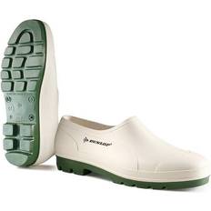 44 - Blanco Botas de agua Dunlop Wellington Slip-On Shoes White