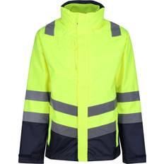 Regatta hi-vis 3-in-1 waterproof coat yellow/navy various sizes