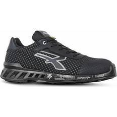 Logan Light Safety Work Trainer Shoes Black
