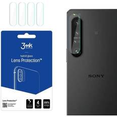 3mk Bildschirmschutz 3mk Hybrid Sony Xperia 1 IV Kameraobjektiv Panzerglas 4 Stk