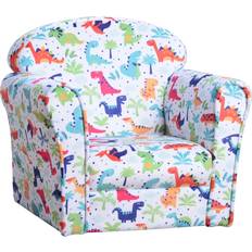 Homcom Mini Sofa Cartoon Dinosaur