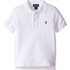 Polo Shirts Polo Ralph Lauren Little Boy's The Iconic Mesh Polo Shirt - White