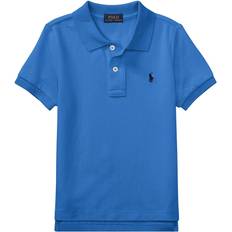 Boys Polo Shirts Polo Ralph Lauren Little Boy's The Iconic Mesh Polo Shirt - Scottsdale Blue