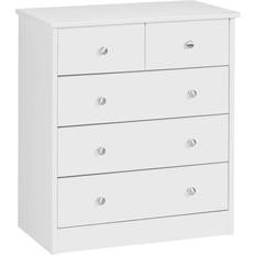 Ladenkasten Wohnling Design Holz-Kommode 60 x 70 x 35 cm
