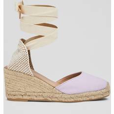 Purple - Women Low Shoes L.K.Bennett Maureen Wedge Heel Espadrilles