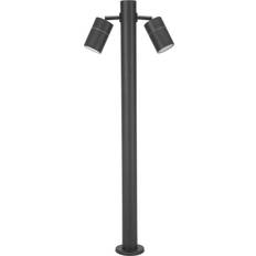 Postes de protección Pixa Baliza Jardín Con 2 Focos Orientables Gu10 81 cm Ip44 Para Exterior Poste de protección