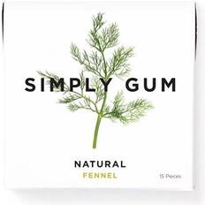 Simply Simply Gum Natural Chewing Gum Natural Fennel Pieces