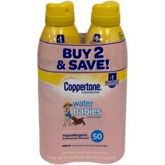 Coppertone sunscreen water babies lotion spray