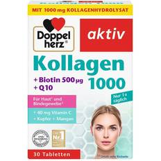 Kollagen Doppelherz Aktiv Kollagen 1000 Biotin 500Î¼g Q10 Tablets 30 pcs