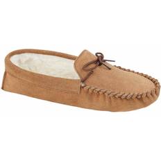 Beige - Men Moccasins Mokkers JAKE Mens Suede Moccasins Taupe: