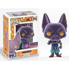 Funko Pop! Dragon Ball Super Funimation Exclusive Flocked Beerus Pop Protector