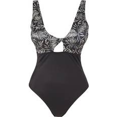 3XL Swimsuits Dorina Curves Kaduna Non Pad Swimsuit - Black