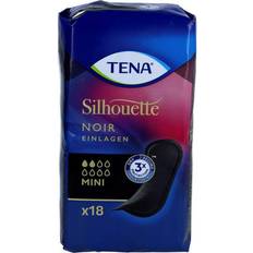 Intimhygiene & Menstruationsschutz TENA SILHOUETTE Inkontinenz Einlagen mini noir 18