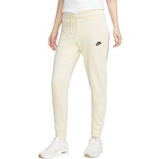 Nike Sportswear Club Fleece Women's Mid-Rise Slim Joggers - Coconut Milk/Black