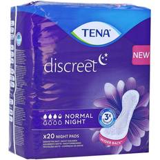 Incontinentiebeschermingen TENA Discreet Normal Night 20 Stuks