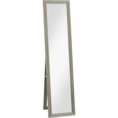 Glass Mirrors Homcom Rustic Length Farmhouse Wall Mirror