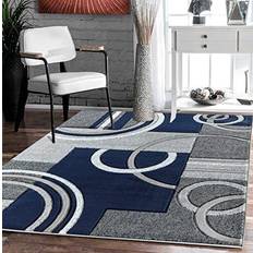 Carpets & Rugs GLORY RUGS Modern Blue, Green 60x84"