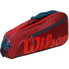 Wilson Padel Bags & Covers Wilson Junior 3 Pack Tennis Red/Infrared