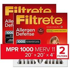 3m air filters 3M Filtrete 4-Inch Micro Allergen Defense MPR 1000 Air Filters 20x20x4 2-PACK