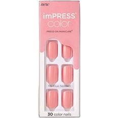 Color Press-On Manicure Pretty Pink