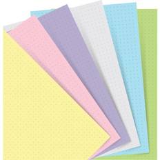 Filofax Refill Pocket Organizer Dotted Pastel