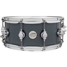 Grå Virveltrummor DW Design Series Snare Drum 14 X 6 In. Steel Gray