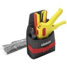 Cimco Guerteltasche Solar inkl. 4 Tlg 170477 Electrical contractors, Trades people Tool bumbag tools 5-piece